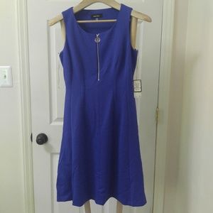 Nine West Size 4 NWT Sleeveless Royal Violet Dress